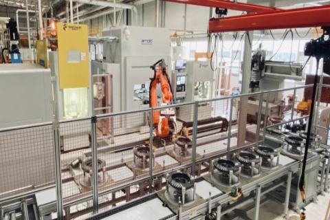 中科煜宸差速器殼體齒輪自動(dòng)化激光焊接生產(chǎn)線助力汽車智能化、輕量化制造